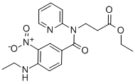 3-(4-(甲基氨基)-3-硝基-N-(吡啶-2-基)苯甲酰氨基)丙酸乙酯