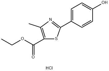 2-(4-羥苯基)-4-甲基噻唑-5-甲酸乙酯鹽酸鹽