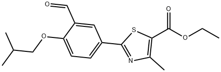 2-(3-醛基-4-異丁氧基苯基)-4-甲基噻唑-5-甲酸乙酯