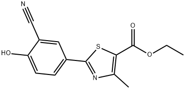 2-(3-氰基-4-羥基苯基)-4-甲基-1,3-噻唑-5-羧酸乙酯